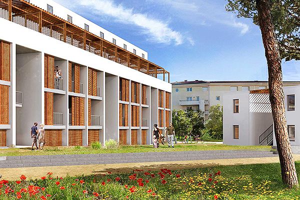 immeuble de logements sociaux