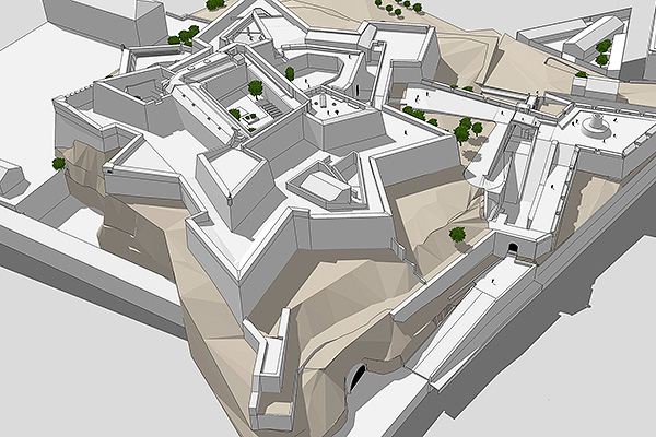 Remparts du haut fort Saint Nicolas