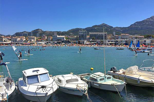 LA PLAGE DE LA POINTE ROUGE